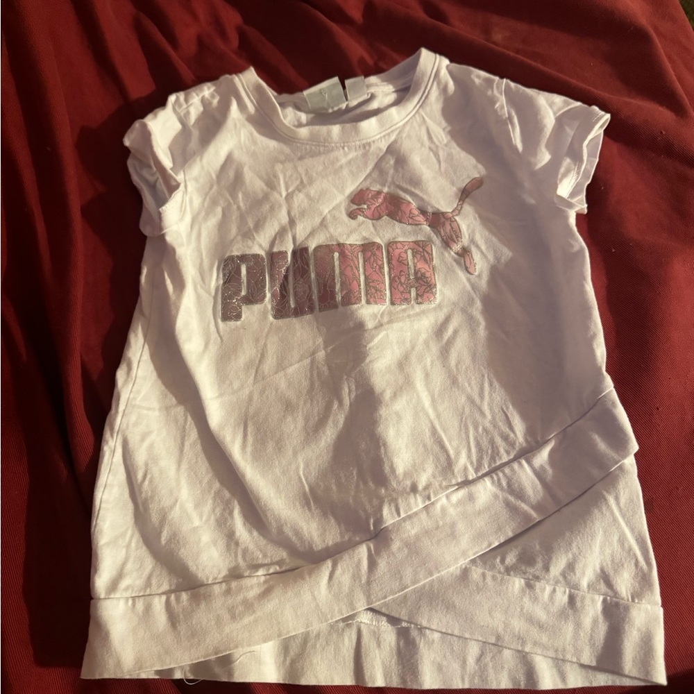 Puma Graphic Print Top kids size 7-8